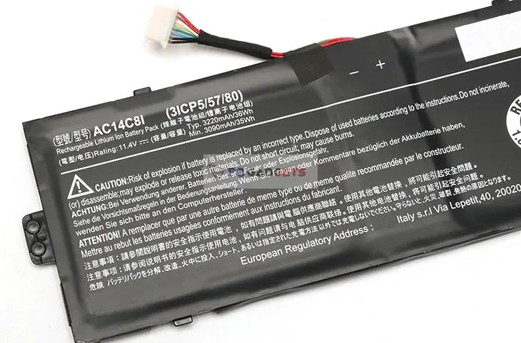 Genuine Acer Aspire Switch 12 SW5-271 AC14C8I AC14C81 Laptop Battery PC Gadgets