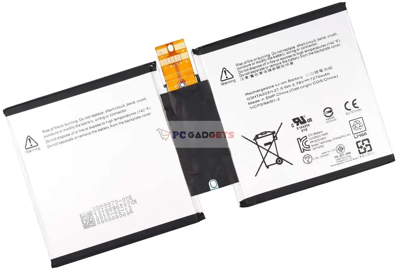 Microsoft G3HTA003H Battery Compatible with Microsoft Surface 3 1645 G3HTA004H G3HTA007H