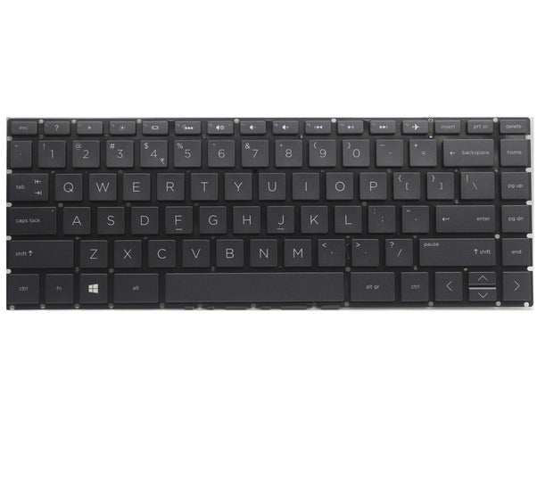 New for HP 14s-cr2005tu 14s-cr2000tx 14s-cr2000tu US Non-Backlit Black Keyboard