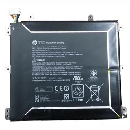 Original HP BY02 Laptop Battery for HP 7600US Slate 8 Plus Pro HSTNH-C13C 738676-541