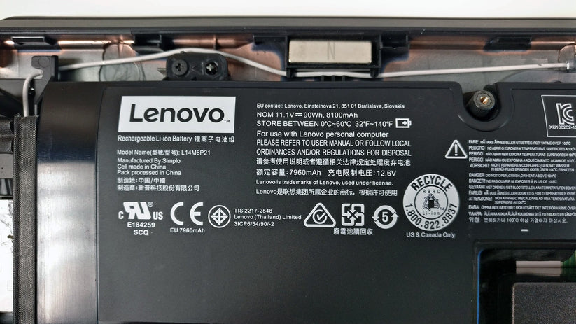New Original Lenovo L14M6P21 Battery for IdeaPad Y900-17ISK Y910 Legion Y920-17IKB PC Gadgets