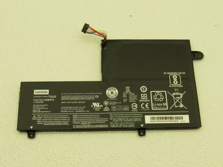 Original Lenovo L15L3PB0 L15M3PB0 IdeaPad 330S-15IKB Flex 4-1480 330S-14IKB Laptop Battery