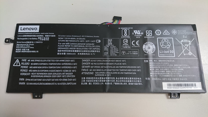 46Wh L15M4PC0 Genuine Lenovo IdeaPad 710S-13ISK V320-17IKB L15S4PC0 Laptop Battery
