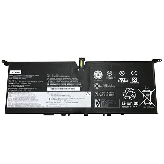 Original Lenovo L17C4PE1 L17M4PE1 Yoga S730 Ideapad 730S 13 42Wh Laptop Battery