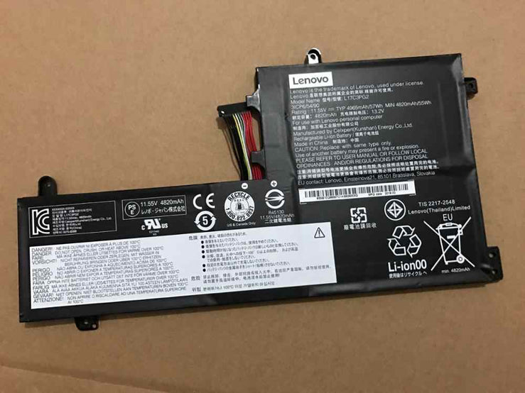 57Wh Original L17C3PG2 laptop battery for Lenovo Legion Y7000, Legion Y740 Legion Y540-17IRH Legion Y730 SB10W67190 Short Length Cable