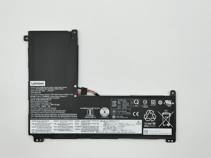 New Genuine Lenovo Ideapad 1 14IGL05 11ADA05 Slim 1-11IGL05-81VT L19M2PF1 L19C2PF1 L19L2PF1 5B10W42963 Laptop Battery PC Gadgets