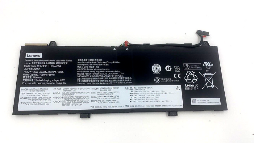 Original Lenovo L19M4PD4 Flex 5G 14Q8CX05 82AK 81XE SB10W84711 5B10W84712 Laptop Battery