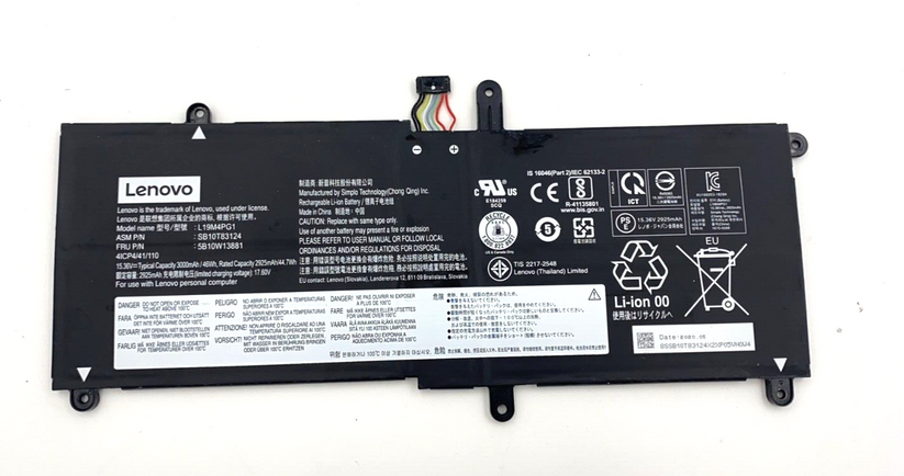 Original Lenovo ThinkPad 11th Yoga 6th Gen 20SE 20SF L19C4PG1 L19M4PG1 Laptop Battery