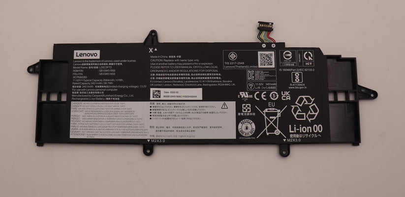 Original Lenovo X13 Gen 3 L20C3P72 L20C4P73 L20M3P72 L20M4P73 Thinkpad 21BQ-000AAU ThinkPad X13 Gen 2-20WK Laptop Battery PC Gadgets