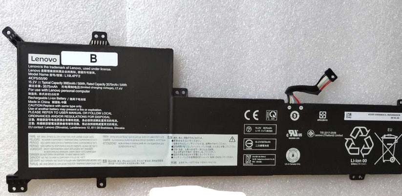 Original L19C3PF6 L19L4PF2 L19D4PF2 L19L3PF4 Laptop Battery For Lenovo IdeaPad 3-17ADA05 3-17ARE05 3-17IIL05 3-17IML05