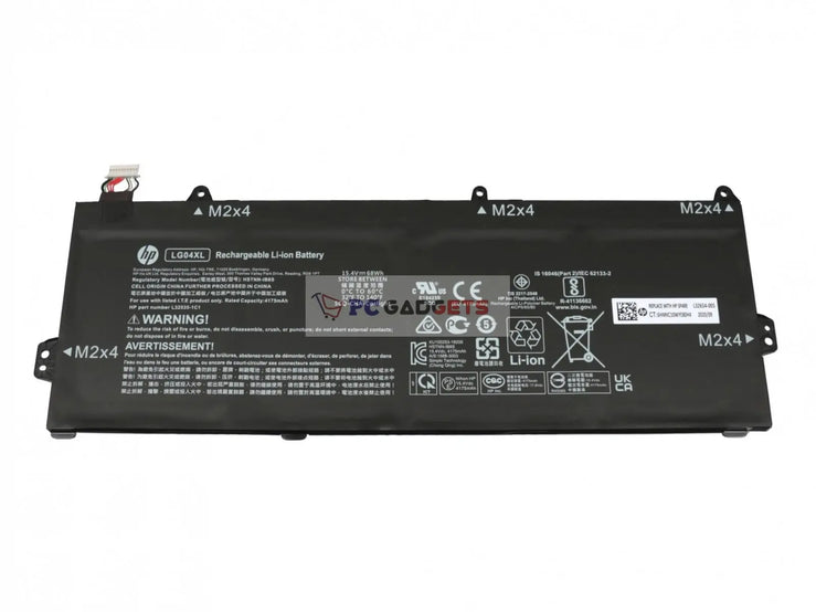 Original LG04XL HP Pavilion 15-CS2035UR, Pavilion 15-CS2052UR, LG04068XL 15.4V 68WH Laptop Battery
