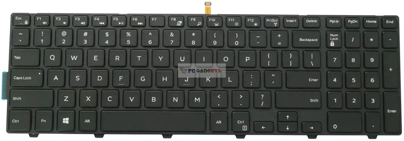 Laptop Keyboard for Dell Inspiron 15 5000 Series 5542 5543 5545 5547 5548 5552 5558 5559 15 3000 Series 3541 3542 3543 With Backlit