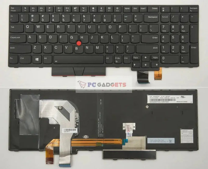 Lenovo ThinkPad T570 P51S T580 P52S Laptop Keyboard US Black with backlit