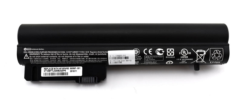 Hp Compaq 2510p Nc2400 Nc2410 Elitebook 2530p 2540p Replacement Laptop Battery