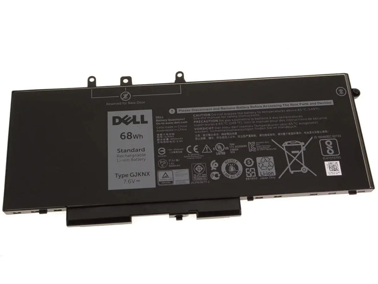 7.6V 68Wh Original GJKNX GD1JP Dell Latitude 15 5580 5480 5280 M3520 M3530 Laptop Battery