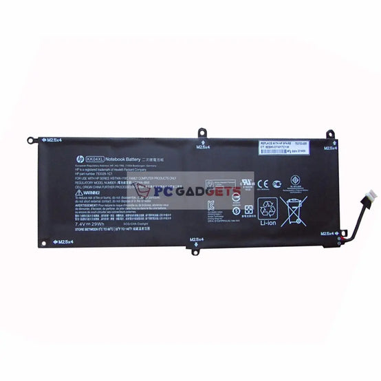 Original KK04XL Battery For HP Pro x2 612 G1 Tablet 753703-005 HSTNN-IB6E Laptop