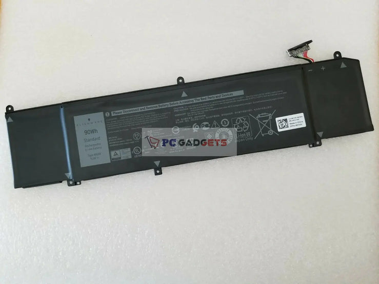 11.4V 90Wh XRGXX Dell Alienware M17 G5 G7 Laptop Battery K69WH