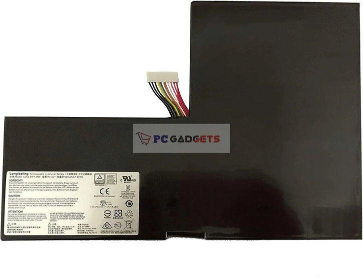 Original MSI GS60 MS-16H2 2PL 6QE 2QE 2PE 2QC 2QD 6QC 6QC-257XCN Series BTY-M6F Laptop Battery