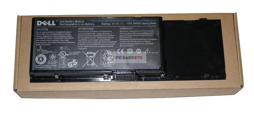 Original C565C 5K145 Laptop Battery for Dell Precision M6400 M6500 M2400 8M039 KR854 312-0868 312-0873