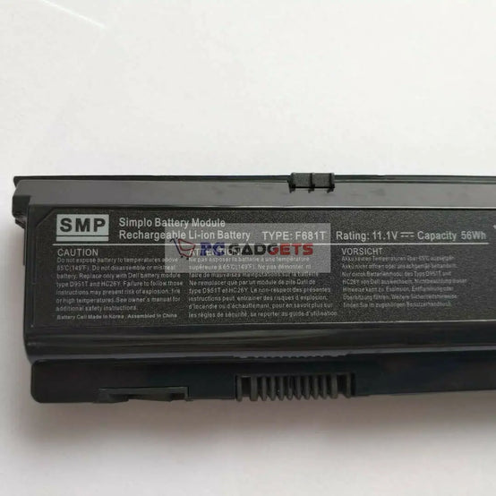 Dell Alienware m15x P08G Series 0D951T 0F681T 0HC26Y 0W3VX3 312-0207 Laptop Battery