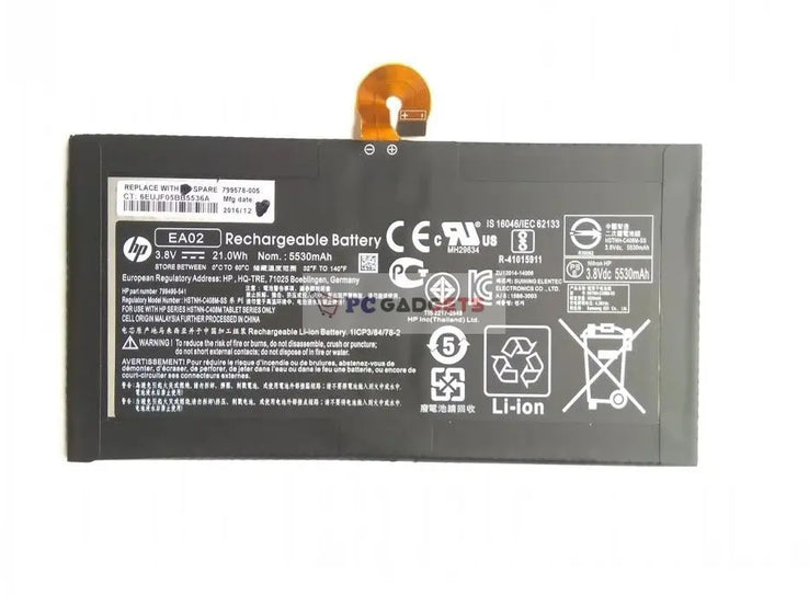 Original EA02 Laptop Battery For HP MM02 780730-2B1 MM02021 780730-2C1 HSTNH-C408M-SD