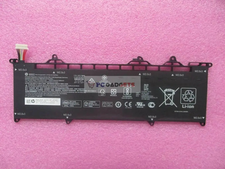 Dentsing EP02XL 7.7V 38Wh/4688mAh Laptop Battery Compatible with HP  HSTNN-DB9L Series Notebook L71690-2B1 2ICP5/53/122-1