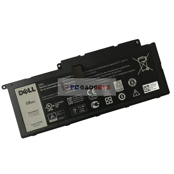 Original F7HVR 062VNH T2T3J Laptop Battery for Dell Inspiron 17 7000 7737 7746 14 15 15r 5545 7537 14-7437