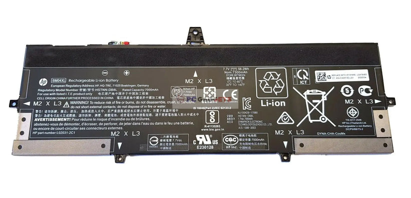 Original HP BM04XL Laptop Battery For Elitebook X360 1030 G3 Series HSTNN-DB8L HSTNN-UB7L