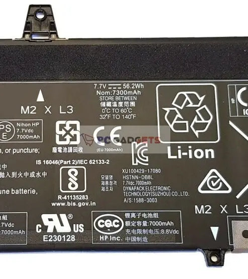 Original BM04XL HP Elitebook X360 1030 G3 Series HSTNN-DB8L HSTNN-UB7L Laptop Battery