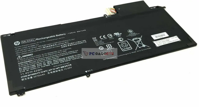 Original ML03XL Laptop Battery For  HP Spectre X2 12-A000 12-A001DX HSTNN-IB7D 814277-005 813999-1C1