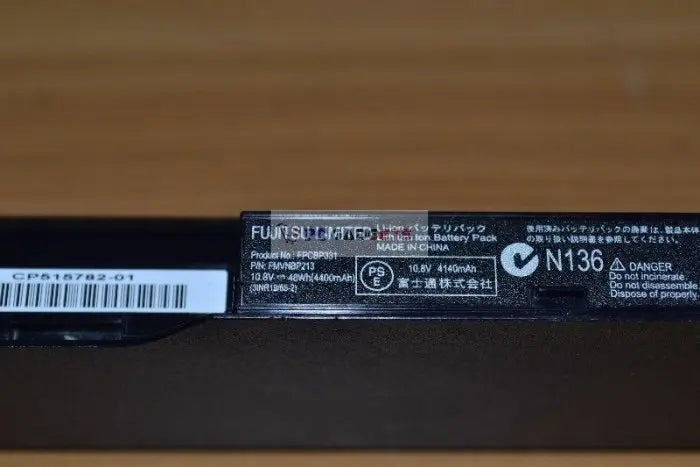 Laptop Battery for Fujitsu LifeBook FPCBP331 FMVNBP213 A532 AH532 AH532/GFX Life Book AH 532