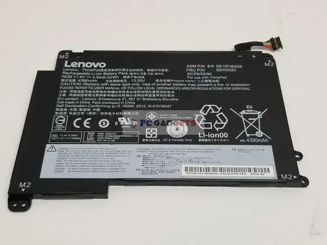 Original Lenovo Thinkpad Yoga 460 00HW020 00HW021 SB10F46458 SB10F46459 Laptop Battery PC Gadgets