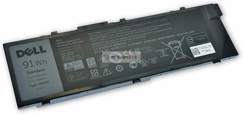 Original MFKVP 91Wh Laptop Battery for Dell Precision 15 7510 17 7710