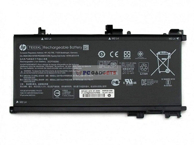 Original TE03XL Laptop Battery for HP TPN-Q173 849570-541, Omen 15-AX000NA Pavilion 15-BC094NZ