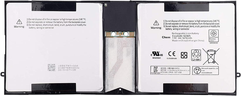 New Original Microsoft P21GU9 Surface Pro 1 1514 Surface Pro 2 A1601 10.6 Inch Laptop Battery
