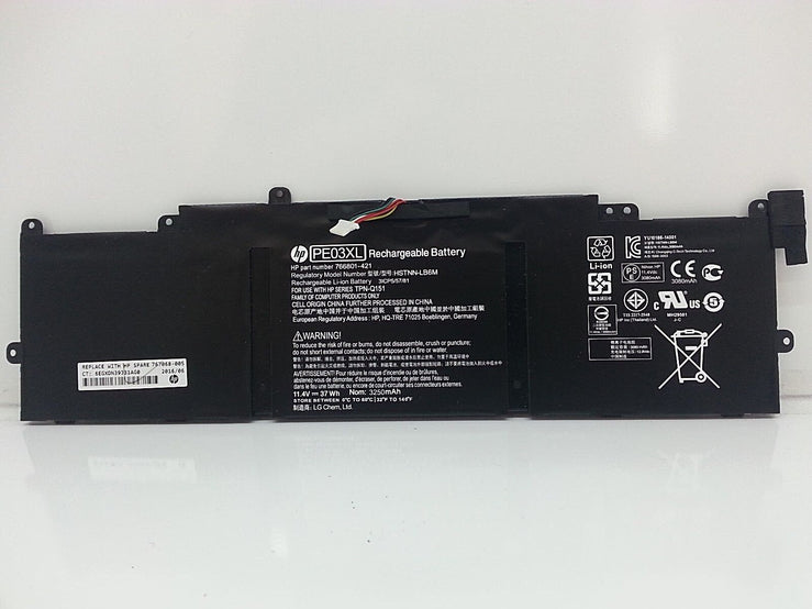 Genuine HP Chromebook 210 G1 11 G3 G4 766801-421 PE03XL 767068-005 Laptop Battery PC Gadgets