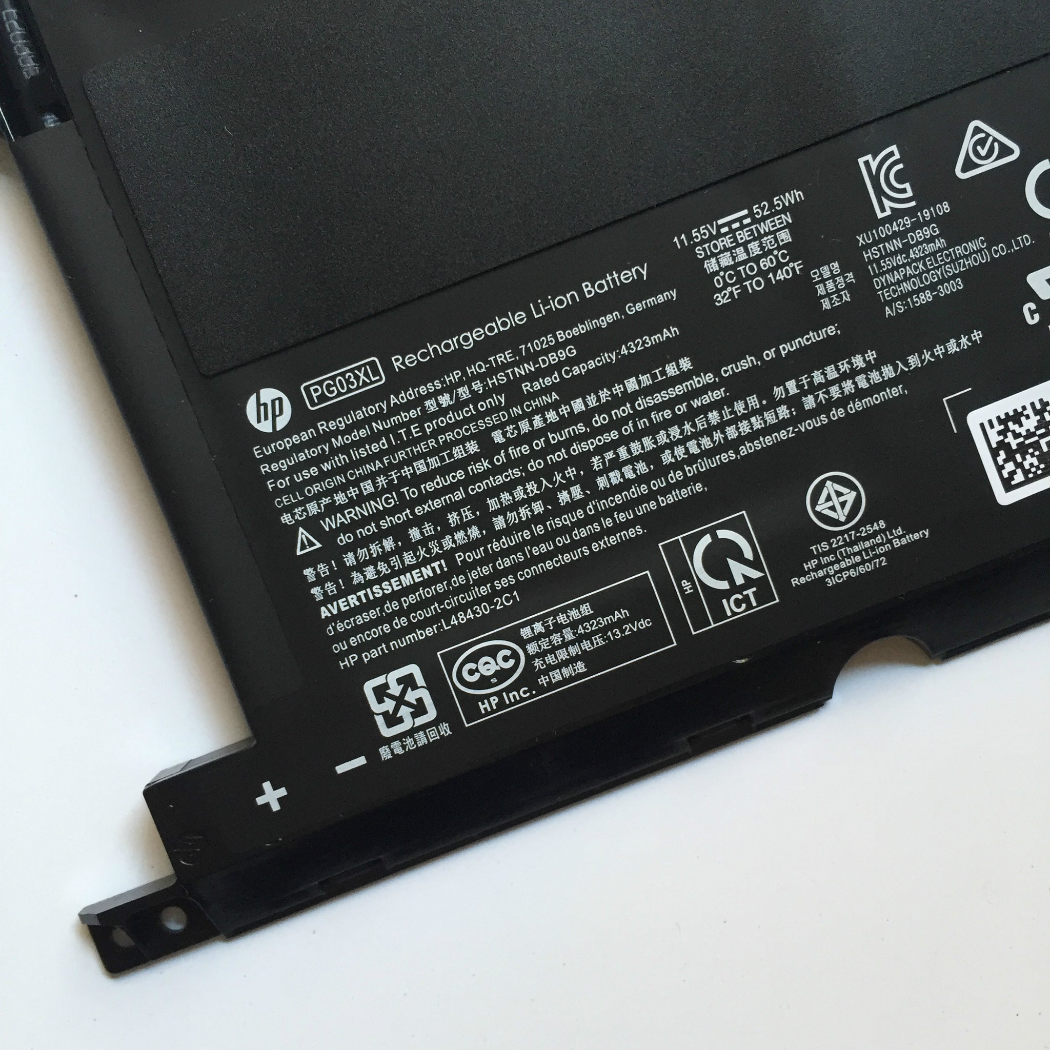 Battery Hp Pavilion Dk0049tx Buy Original HP PG03XL L48495-005