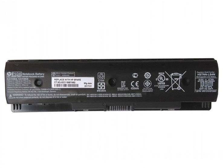 Original 10.8V 47wh PI06 PI09 Laptop Battery For HP Envy 15-J003LA, Pavilion 14 15 HQ-TRE 71004 710417-001 HSTNN-DB4O