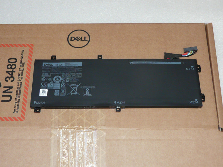 56wh Original RRCGW 62MJV M7R96 Dell Precision XPS 15 9550 15 5510 P56F001 Laptop Battery