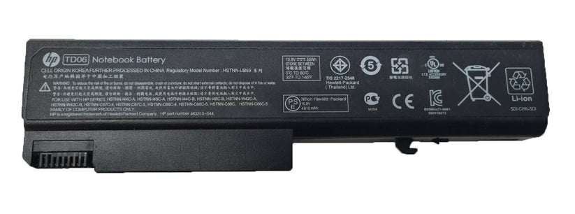 TD06 Original HP EliteBook 8440P 6930P 6730B 6455B 6555B 6535B Battery Laptop Battery