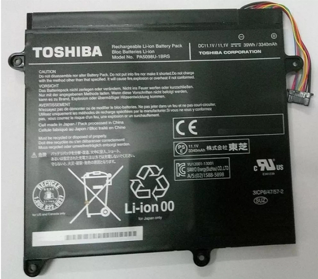 Toshiba PA5098U-1BRS Battery