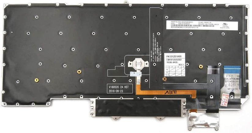 Original Lenovo ThinkPad X1 Carbon 6th Gen 2018 Series Keyboard With Backlit Backside