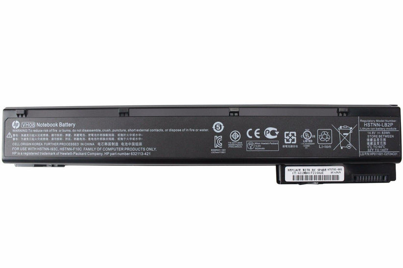 Original VH08XL VH08 HP EliteBook 8570W 8770W 632427-001 HSTNN-IB2Q HSTNN-I93C Laptop Battery