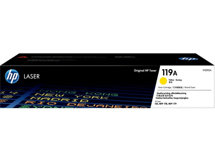 HP 119A Yellow Original Laser Toner Cartridge PC Gadgets