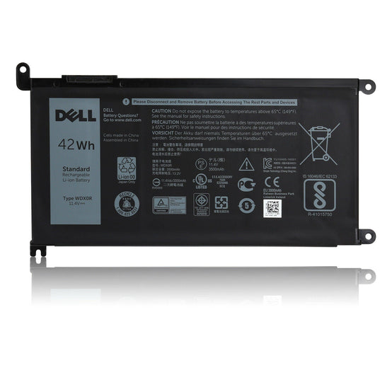 42Wh WDXOR Original Battery for 3CRH3 P69G001 Dell Inspiron 13 5000 Vostro 5468 Latitude 3490