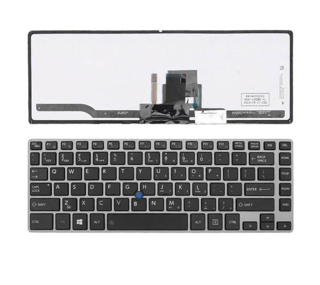Toshiba Tecra Z40-A Z40-B Z40-C NSK-V20BN With Pointer Backlit US Keyboard