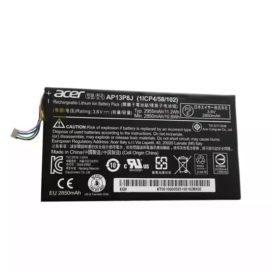 Original Acer AP13P8J Laptop Battery For Acer Iconia Tab B1720 KT.0010G.005
