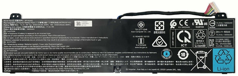 Original Acer AP18JHQ For Acer ConceptD 7 CN715-71 Predator Triton 500 PT515-51 PT515-5