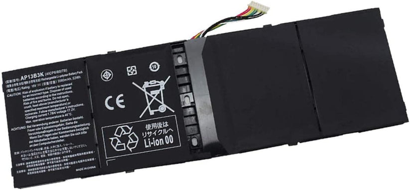 53Wh Original Acer AL13B3K AP13B8K Battery For Aspire V5-552 V5-452G V5-552G 15V Laptop