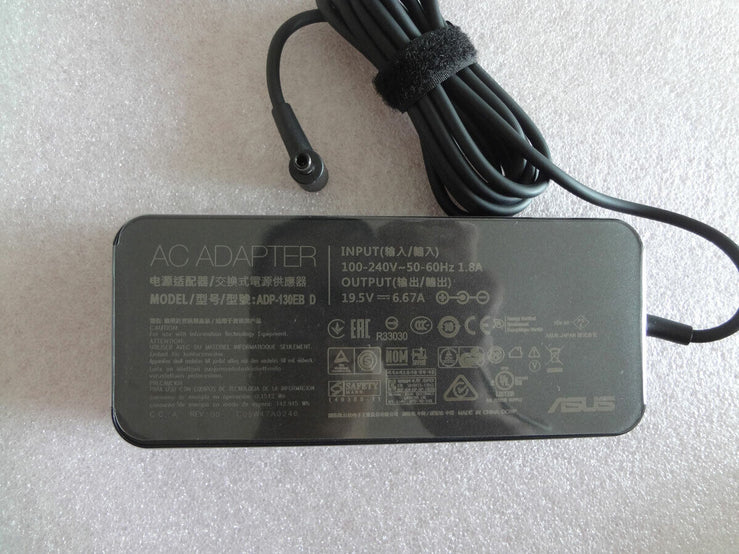 New Original 19.5V 6.67A 130W for ASUS Q535UD-BI7T11 Q535U Notebook Slim Charger (4.5 x 3.0mm)